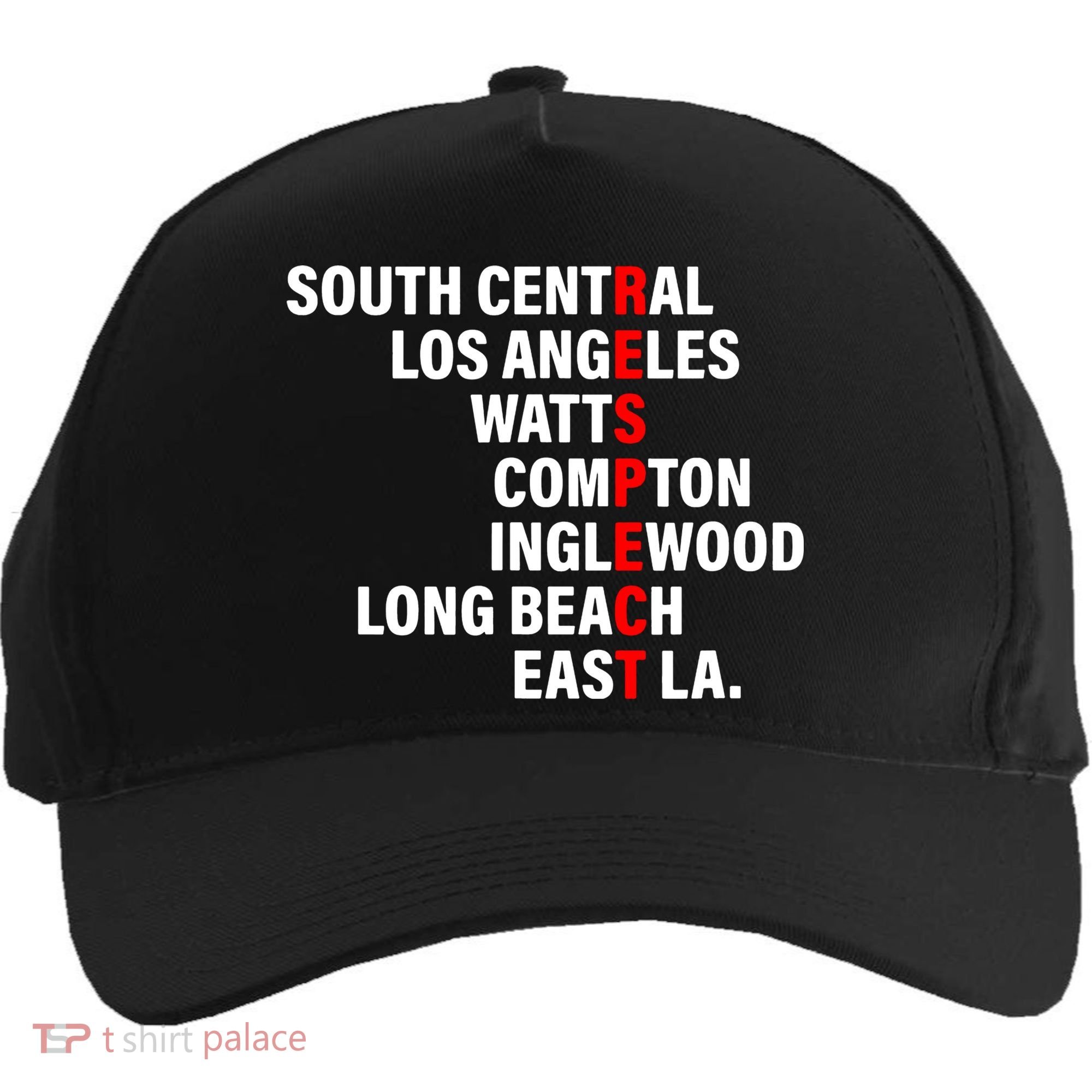 South Central Los Angeles Respect Watts Compton Five-Panel Snapback Cap
