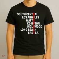 South Central Los Angeles Respect Watts Compton T-Shirt thumb 3