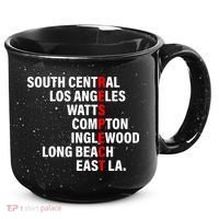 South Central Los Angeles Respect Watts Compton 15oz Campfire Ceramic Mug thumb 0