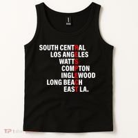 South Central Los Angeles Respect Watts Compton Tank Top thumb 2