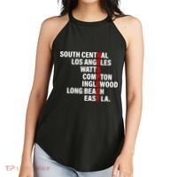 South Central Los Angeles Respect Watts Compton Women's Perfect Tri Rocker Tank thumb 2
