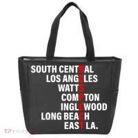 South Central Los Angeles Respect Watts Compton Tote Bag thumb 0