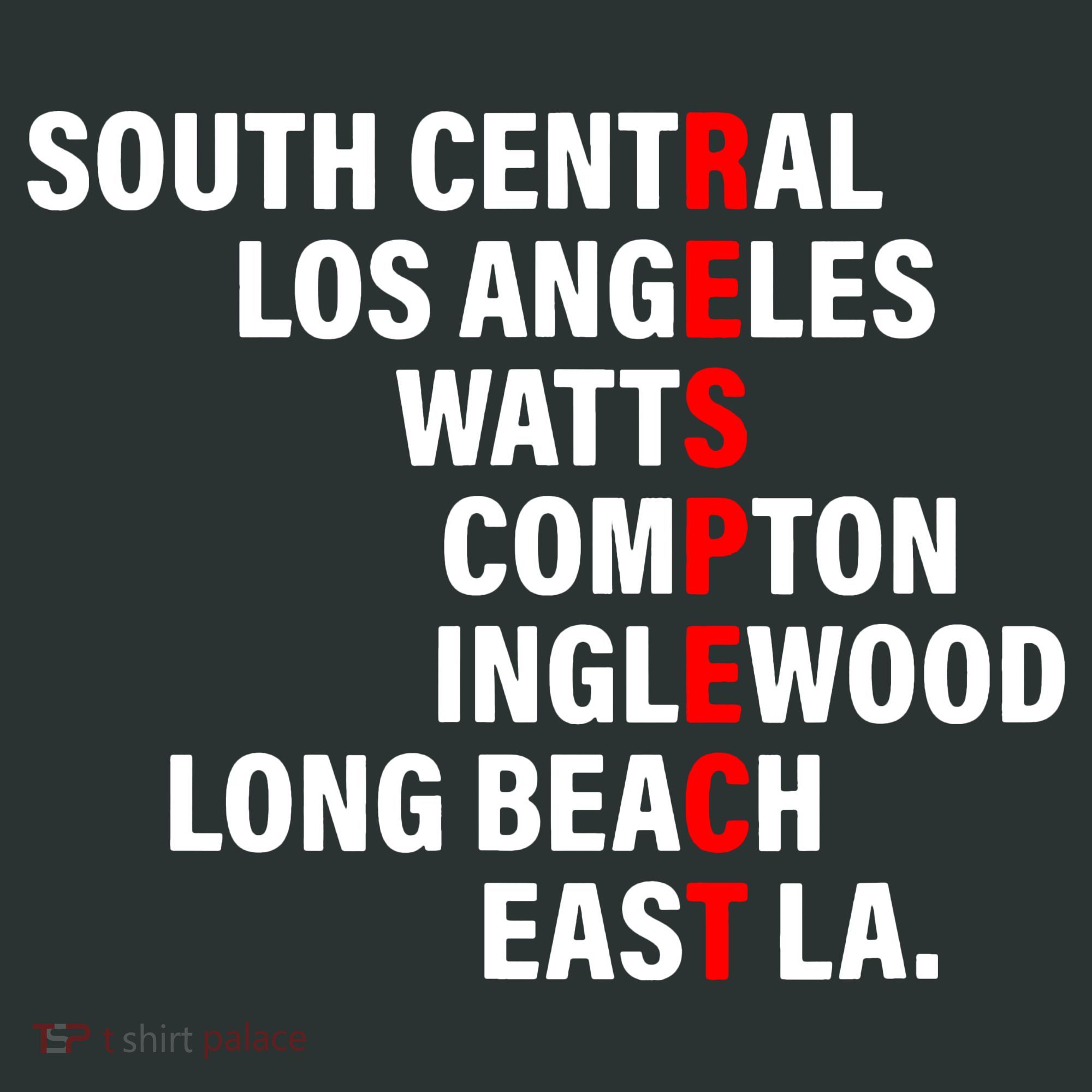 South Central Los Angeles Respect Watts Compton Infant Baby Jersey Bodysuit