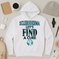 Scleroderma Let's Find A Cure Hoodie thumb 3