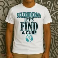 Scleroderma Let's Find A Cure T-Shirt thumb 3