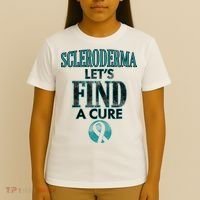 Scleroderma Let's Find A Cure T-Shirt thumb 4