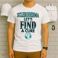 Scleroderma Let's Find A Cure T-Shirt thumb 6