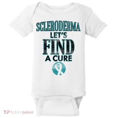 Scleroderma Let's Find A Cure Baby Bodysuit