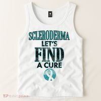 Scleroderma Let's Find A Cure Tank Top thumb 2