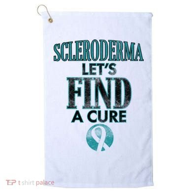 Scleroderma Let's Find A Cure Golf Towel