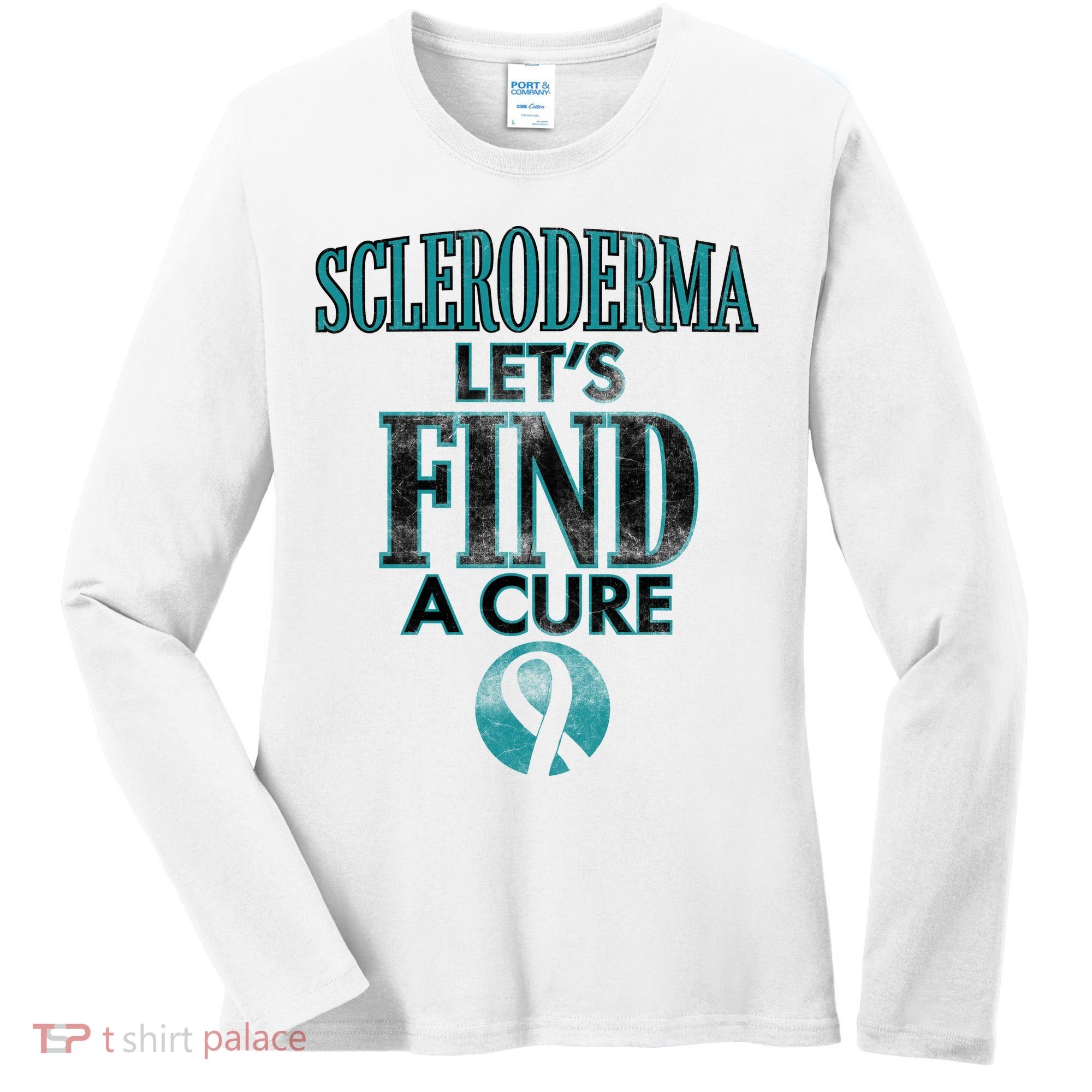Scleroderma Let's Find A Cure Women's Long Sleeve Shirt