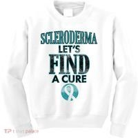 Scleroderma Let's Find A Cure Kids Sweatshirt thumb 0