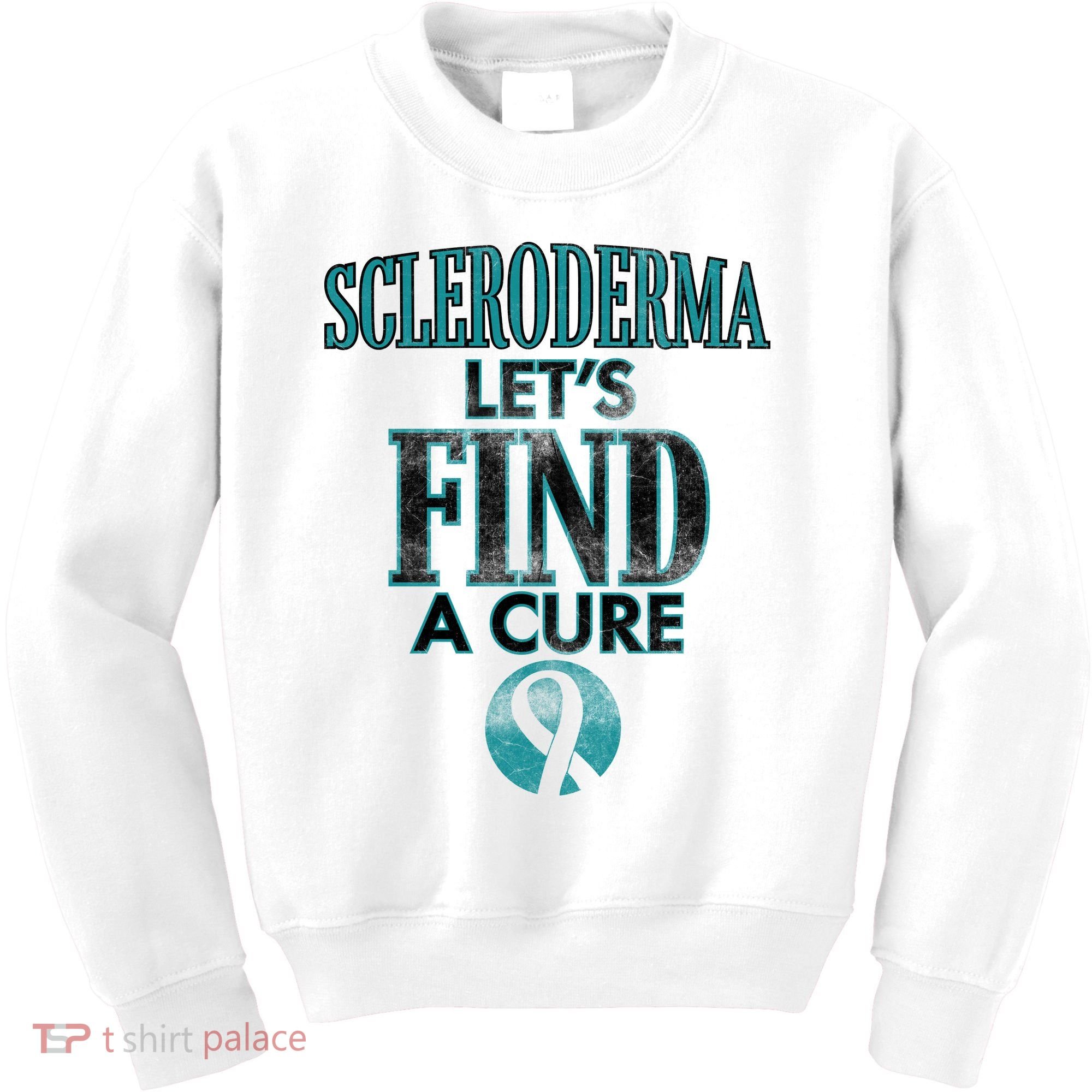 Scleroderma Let's Find A Cure Kids Sweatshirt