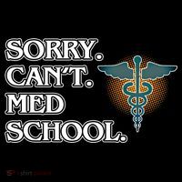 Sorry Can't Med School Medical Students Doctor Graphic Gift Coffee Mug thumb 5