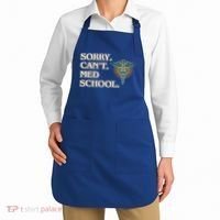 Sorry Can't Med School Medical Students Doctor Graphic Gift Apron thumb 2