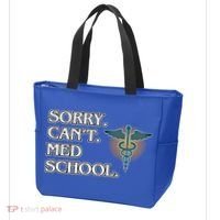 Sorry Can't Med School Medical Students Doctor Graphic Gift Tote Bag thumb 3