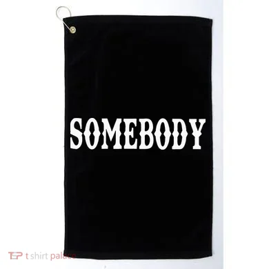 Somebody Couples Matching Somebodys Problem Golf Towel