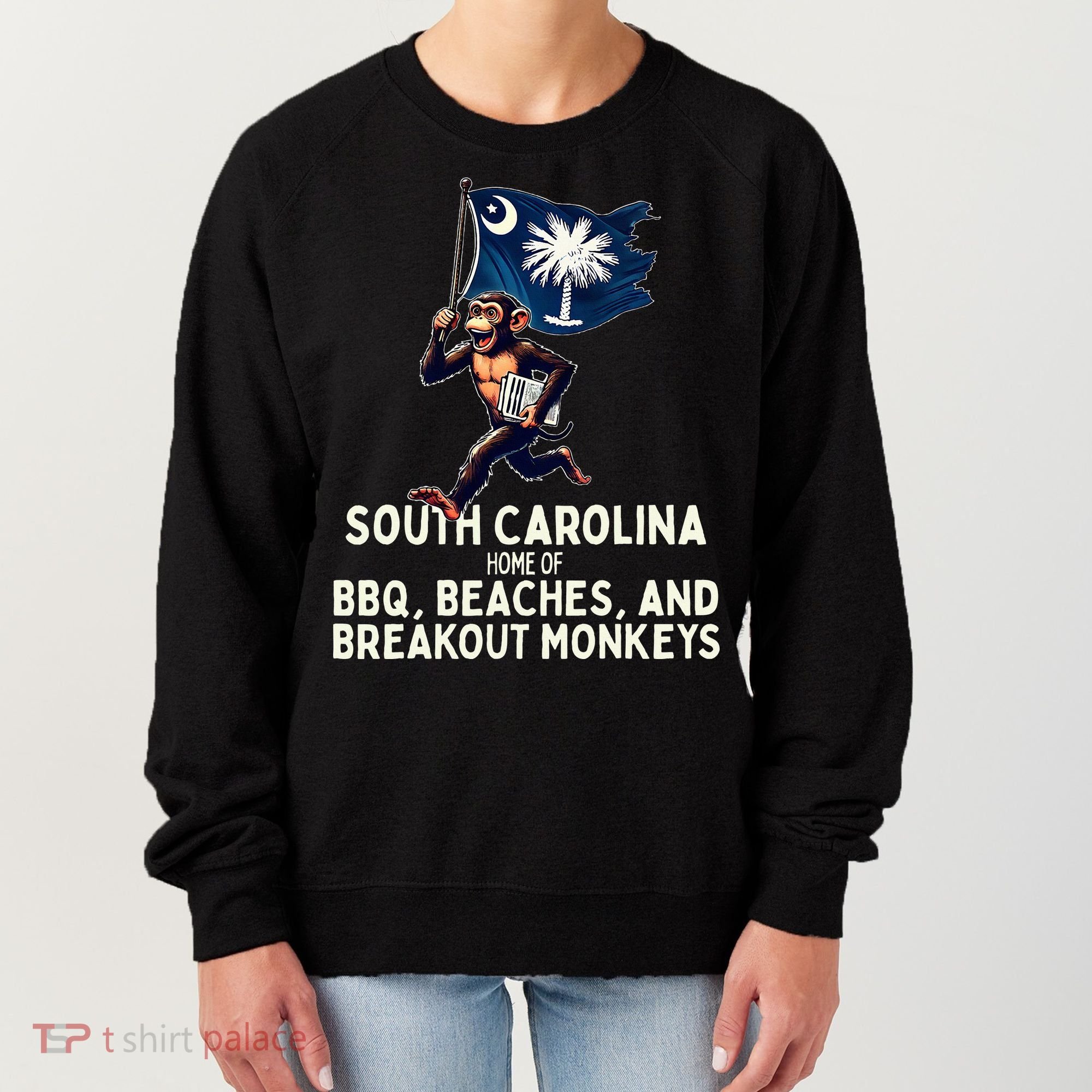 South Carolina Monkey Escape Women's Sweatshirt