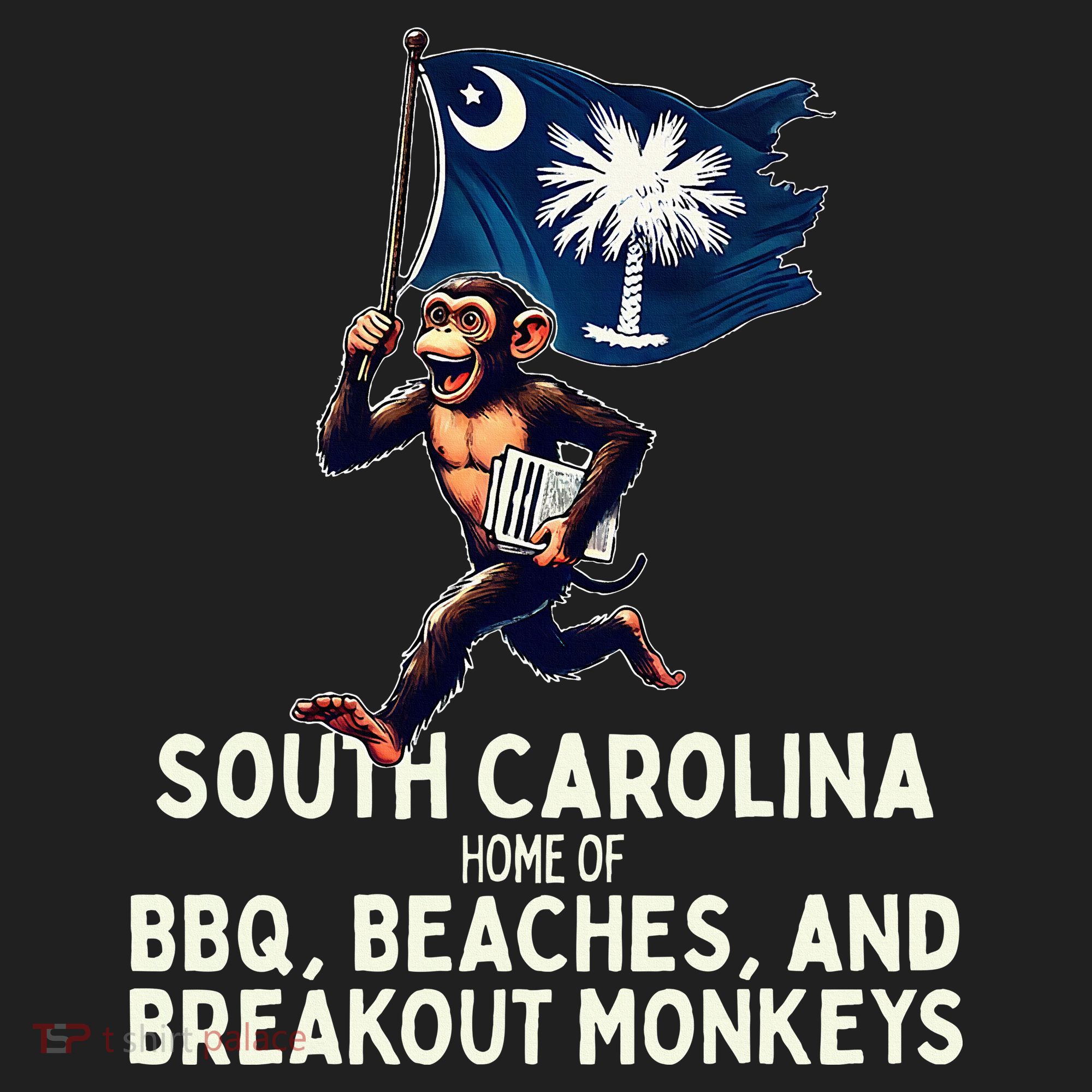 South Carolina Monkey Escape Women's Sweatshirt