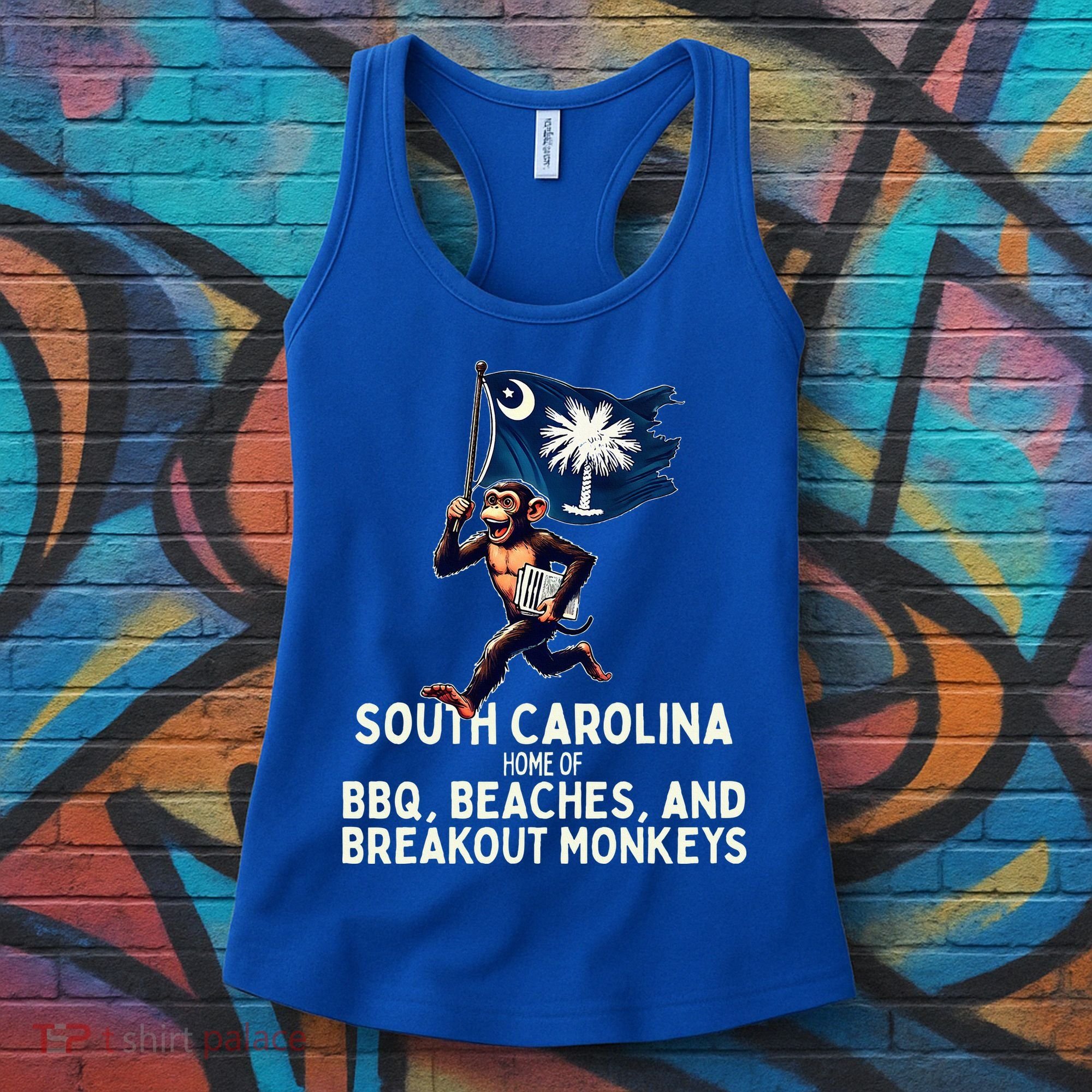 South Carolina Monkey Escape Women's Tank Top