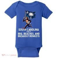 South Carolina Monkey Escape Baby Bodysuit thumb 0