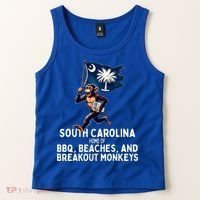 South Carolina Monkey Escape Tank Top thumb 2
