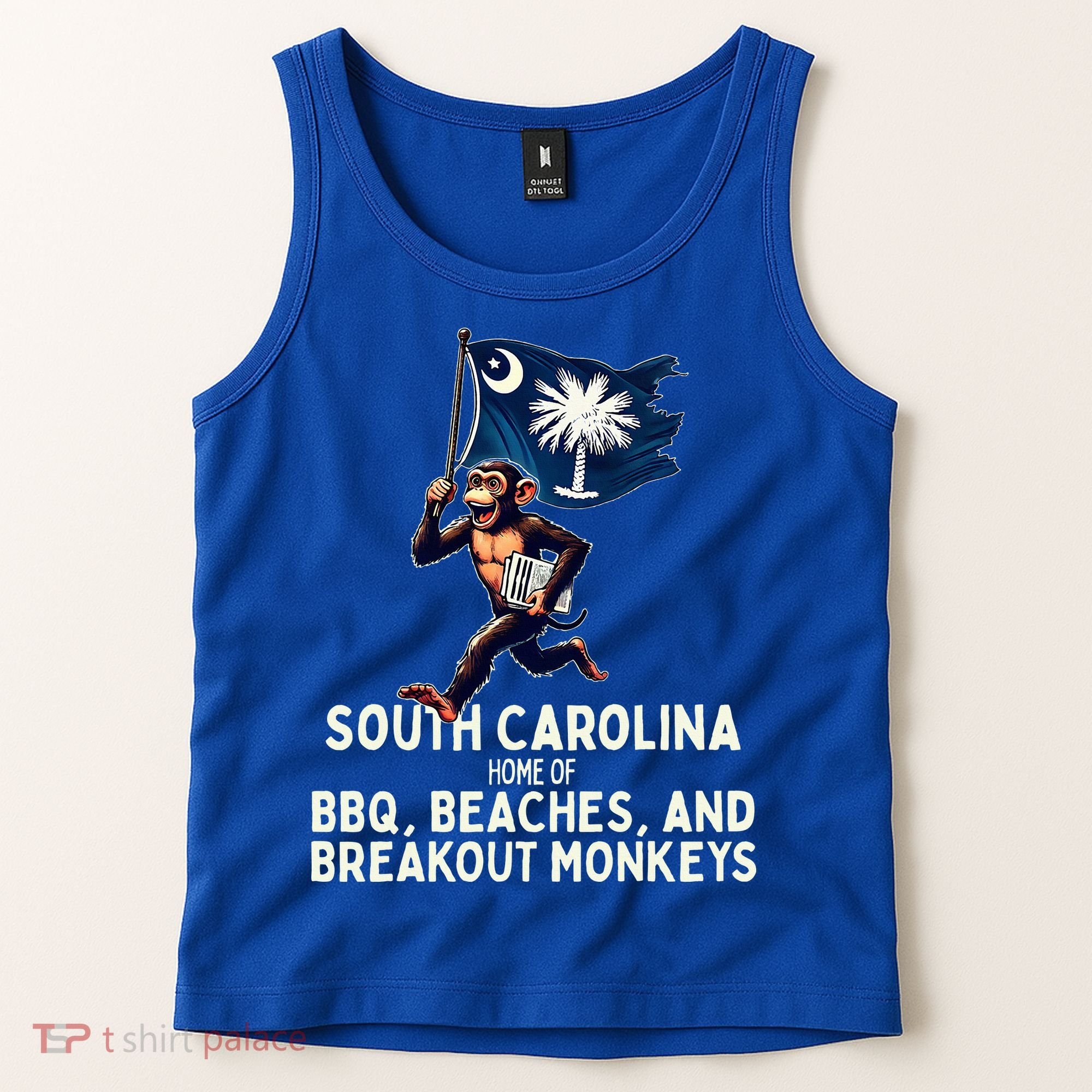 South Carolina Monkey Escape Tank Top