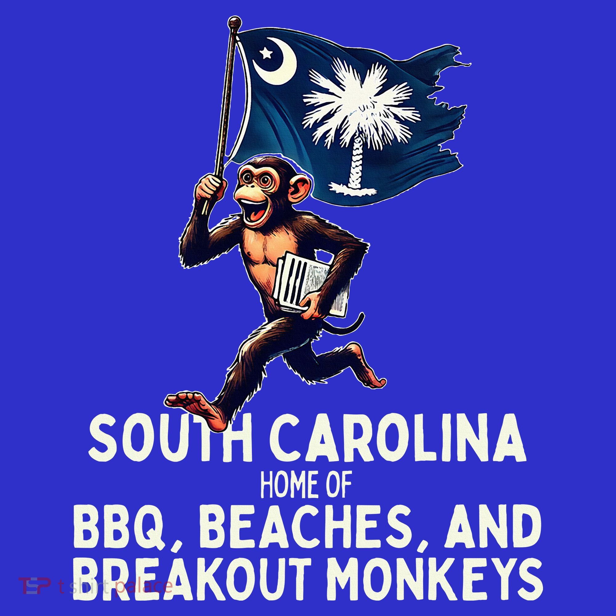 South Carolina Monkey Escape Tank Top