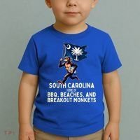 South Carolina Monkey Escape Toddler T-Shirt thumb 2