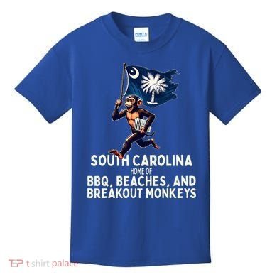 South Carolina Monkey Escape Kids T-Shirt
