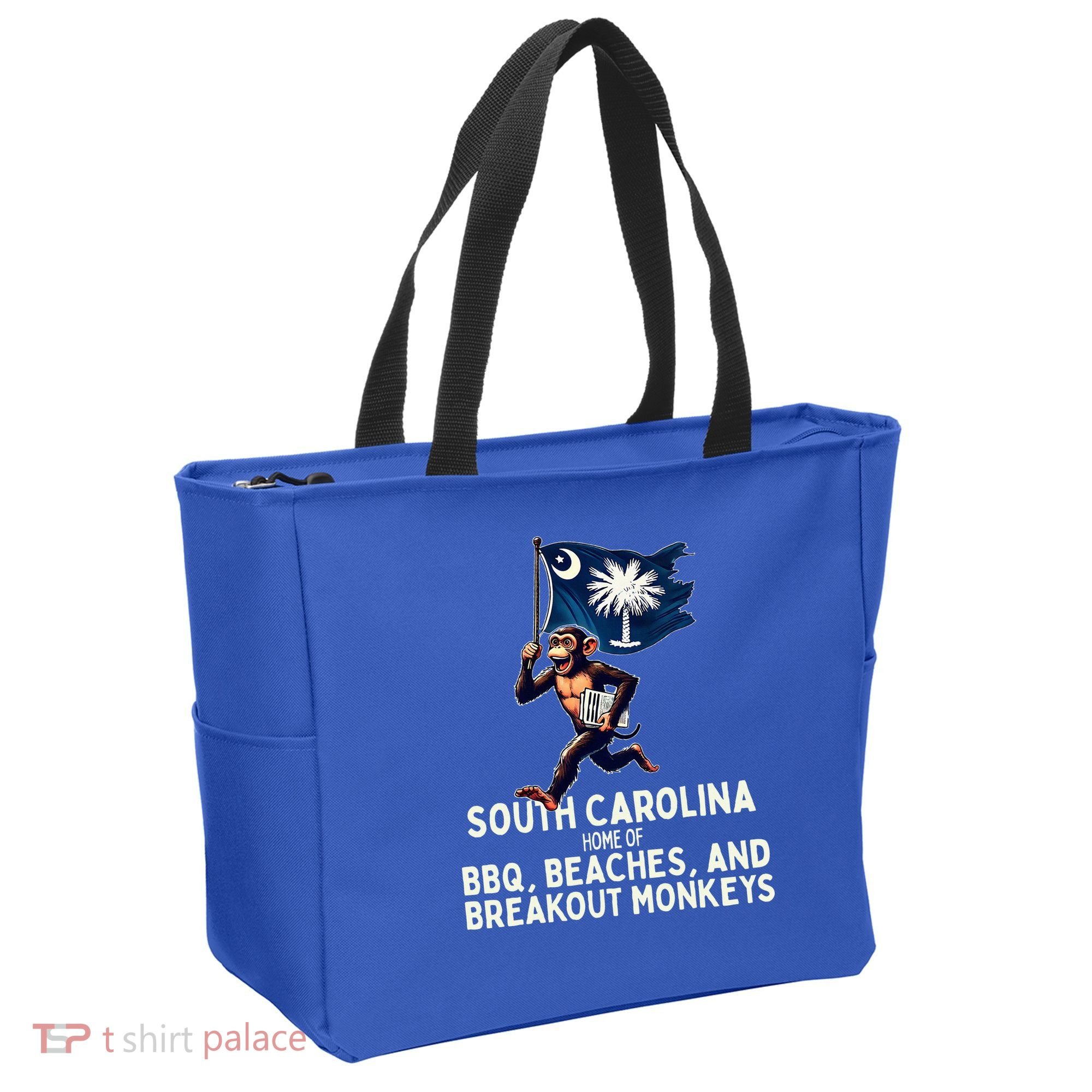 South Carolina Monkey Escape Tote Bag
