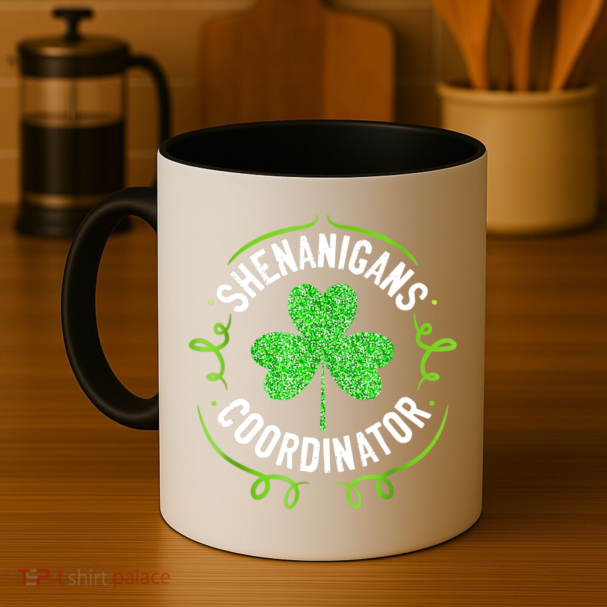 Shenanigans Coordinator Matching Teacher St Patrick's Day Coffee Mug