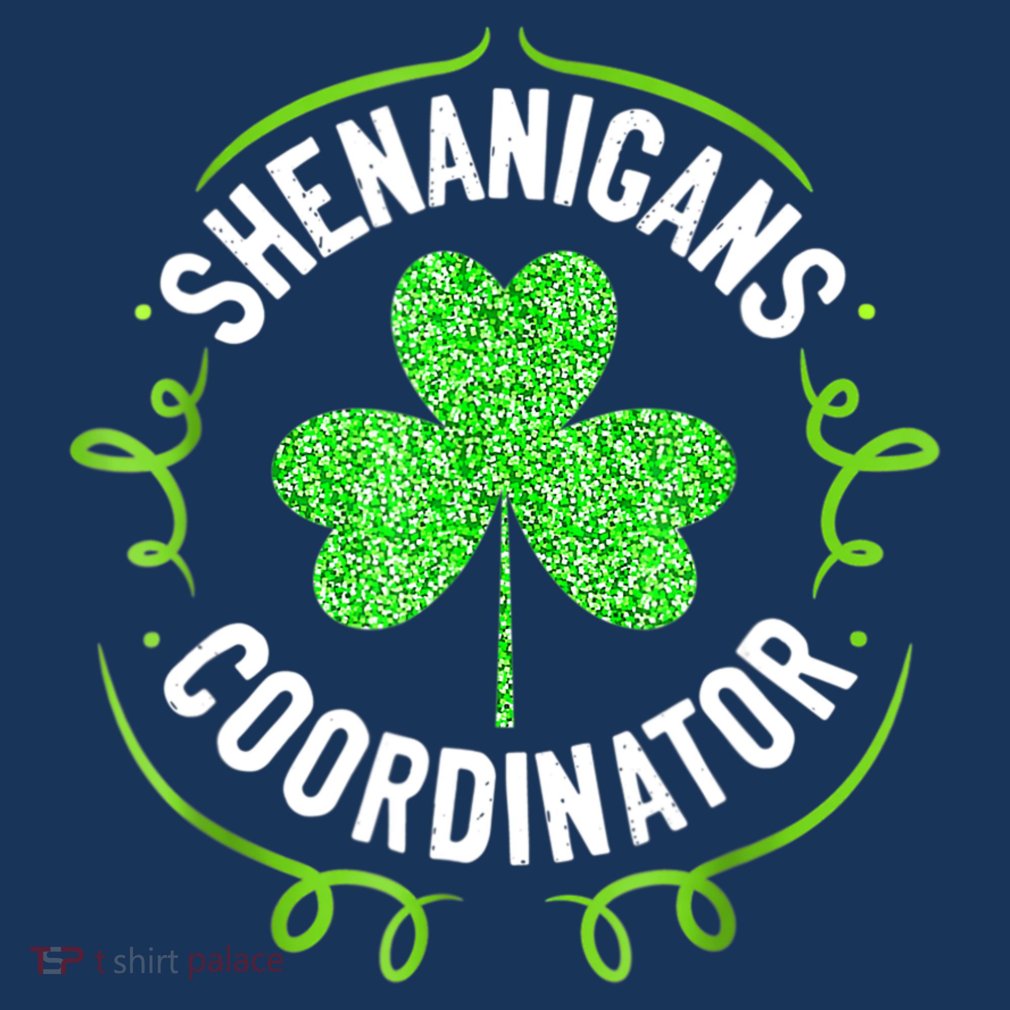 Shenanigans Coordinator Matching Teacher St Patrick's Day Doggie Tank