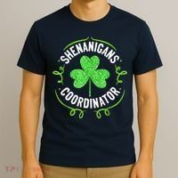 Shenanigans Coordinator Matching Teacher St Patrick's Day T-Shirt thumb 3
