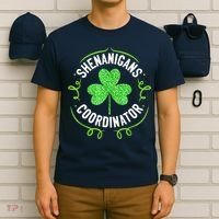 Shenanigans Coordinator Matching Teacher St Patrick's Day T-Shirt thumb 6
