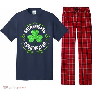 Shenanigans Coordinator Matching Teacher St Patrick's Day Pajama Set