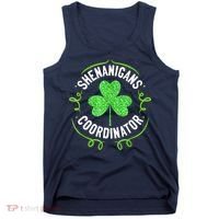 Shenanigans Coordinator Matching Teacher St Patrick's Day Tank Top thumb 0