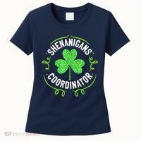 Shenanigans Coordinator Matching Teacher St Patrick's Day Women's T-Shirt thumb 0
