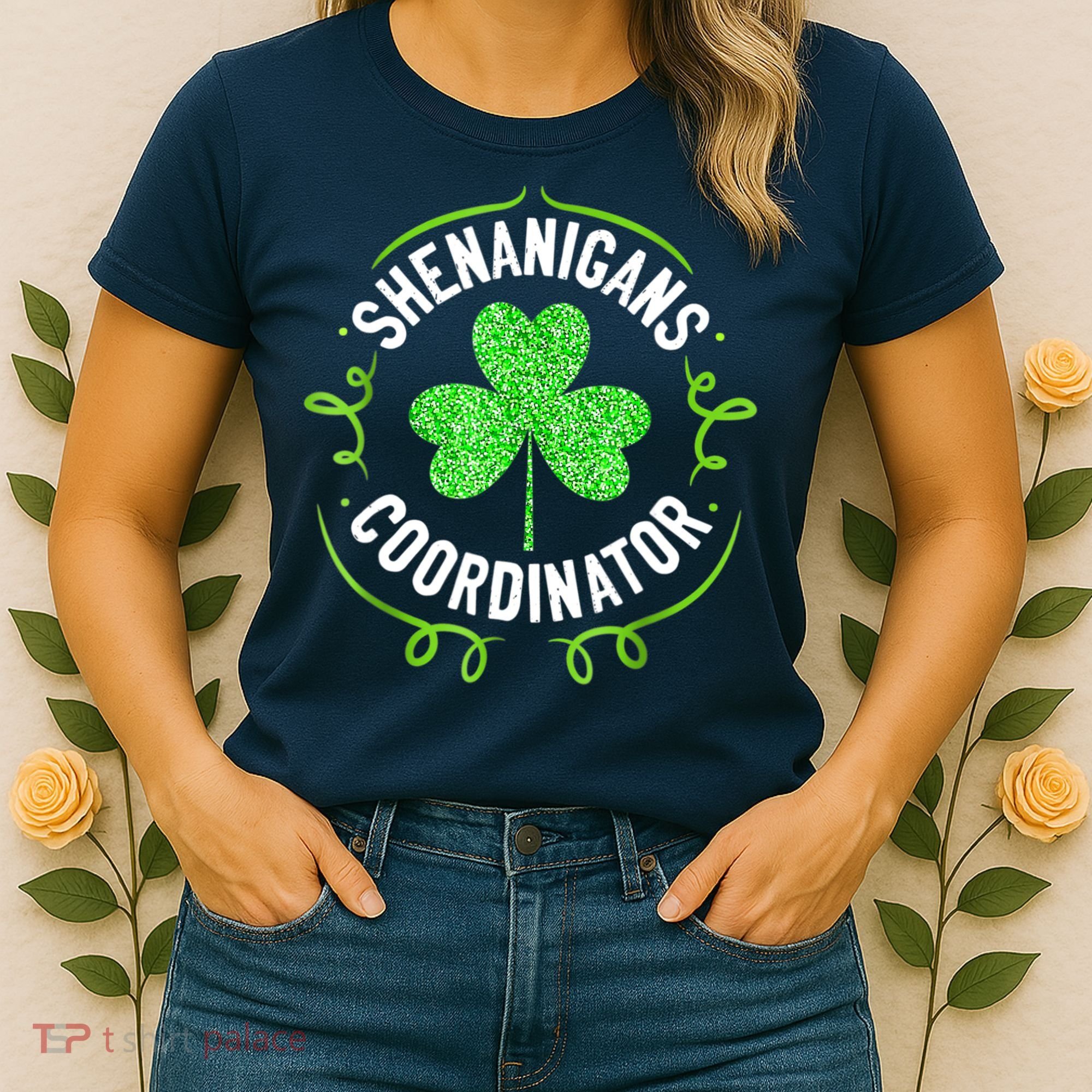 Shenanigans Coordinator Matching Teacher St Patrick's Day Women's T-Shirt