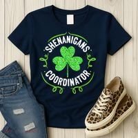 Shenanigans Coordinator Matching Teacher St Patrick's Day Women's T-Shirt thumb 3