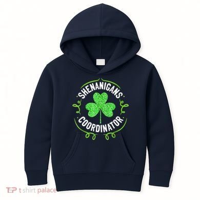 Shenanigans Coordinator Matching Teacher St Patrick's Day Kids Hoodie
