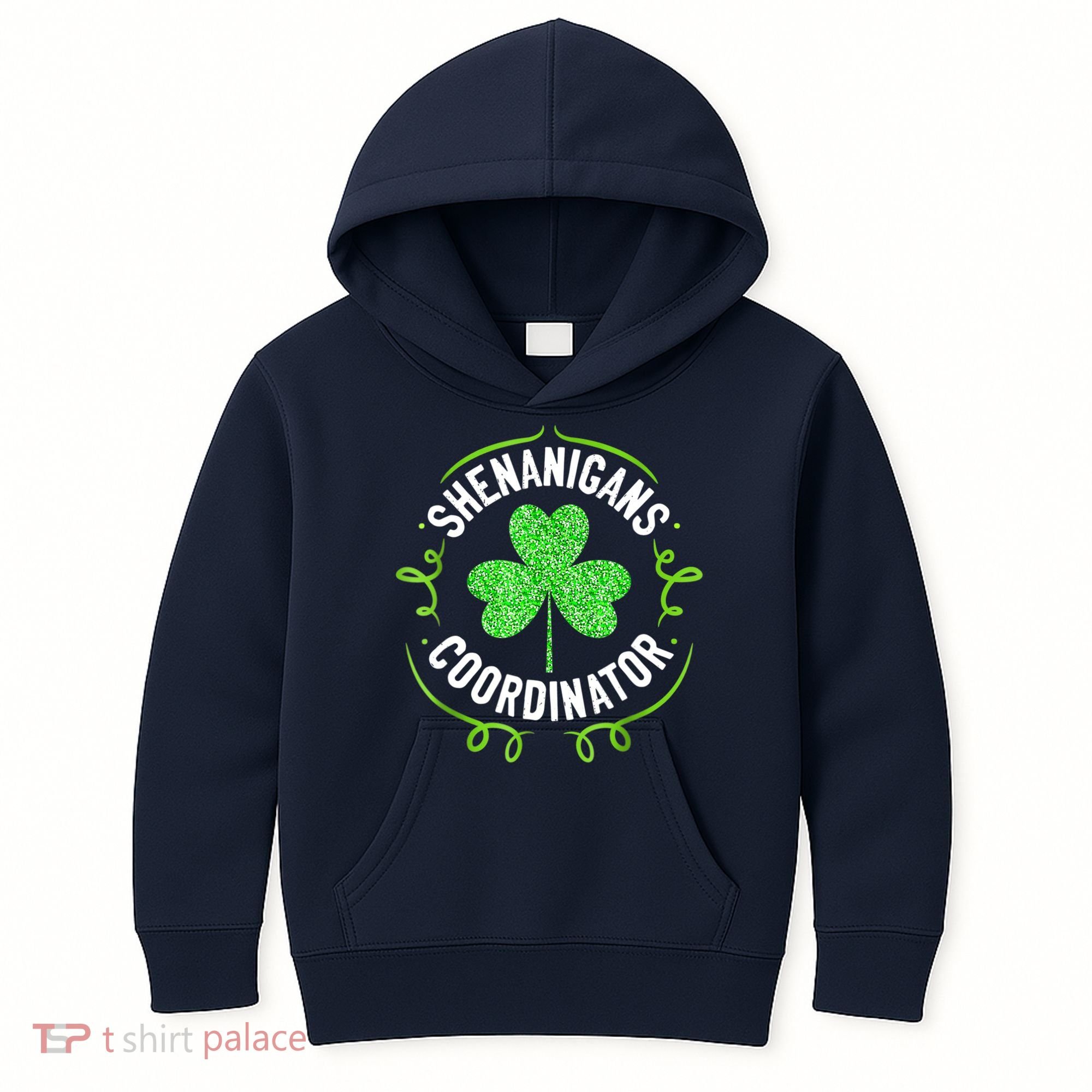 Shenanigans Coordinator Matching Teacher St Patrick's Day Kids Hoodie