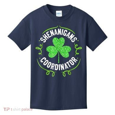 Shenanigans Coordinator Matching Teacher St Patrick's Day Kids T-Shirt