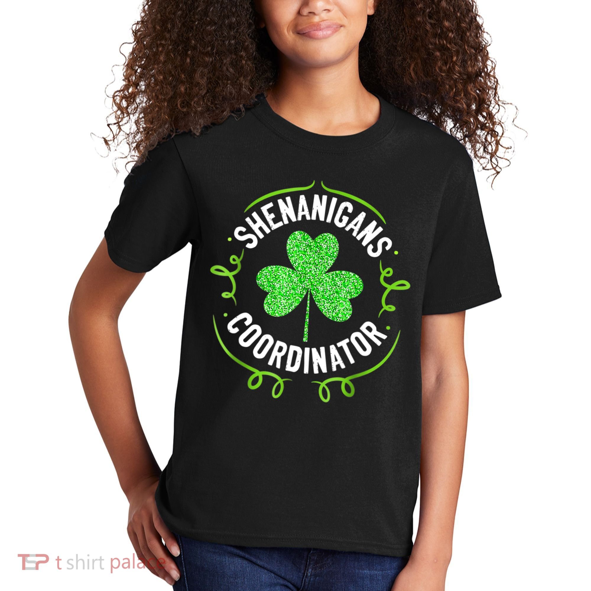 Shenanigans Coordinator Matching Teacher St Patrick's Day Kids T-Shirt