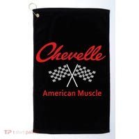 Ss Classic Muscle Cars Golf Towel thumb 0