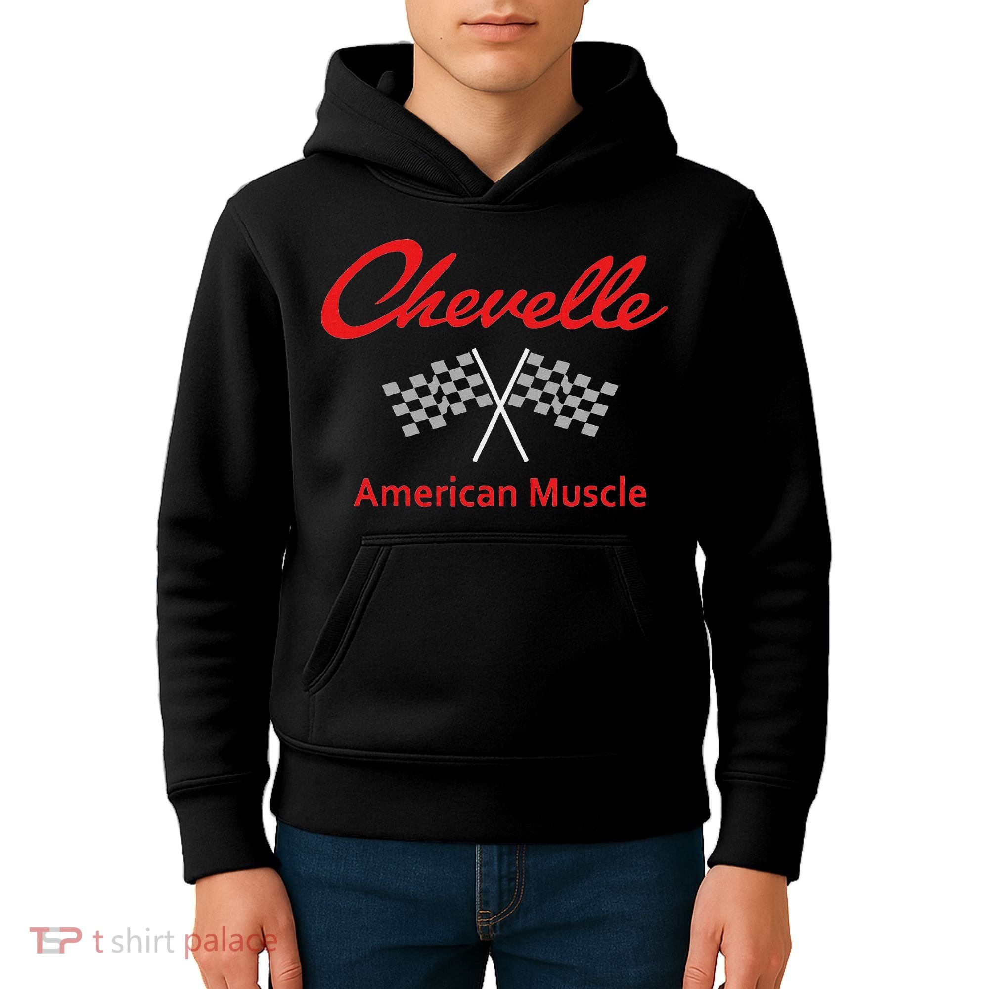 Ss Classic Muscle Cars Kids Hoodie