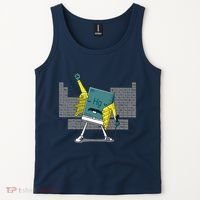 Science Chemistry Mercury Rock Meme Queen Lol Parody Freddie Tank Top thumb 2