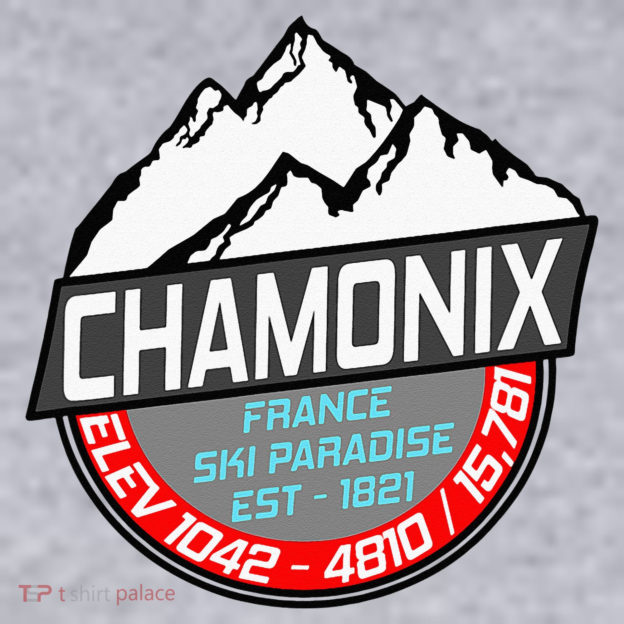 Ski Chamonix Mont Blanc France Skiing Paradise Women's Sweatshirt