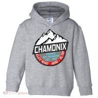 Ski Chamonix Mont Blanc France Skiing Paradise Toddler Hoodie thumb 0