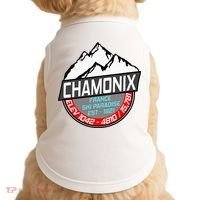Ski Chamonix Mont Blanc France Skiing Paradise Doggie Tank thumb 0